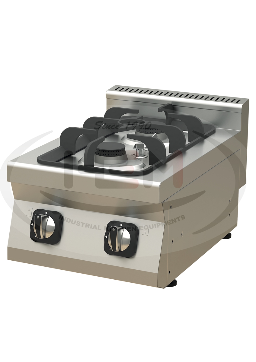 GAS COOKER WITH 2 BURNERS