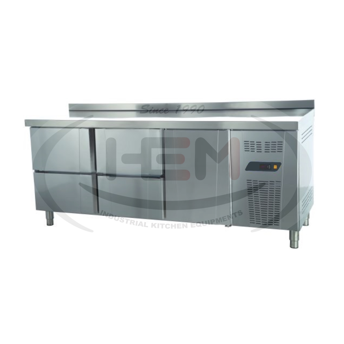 Counter Type Deep Freezer - 4 Drawers + 1 Door